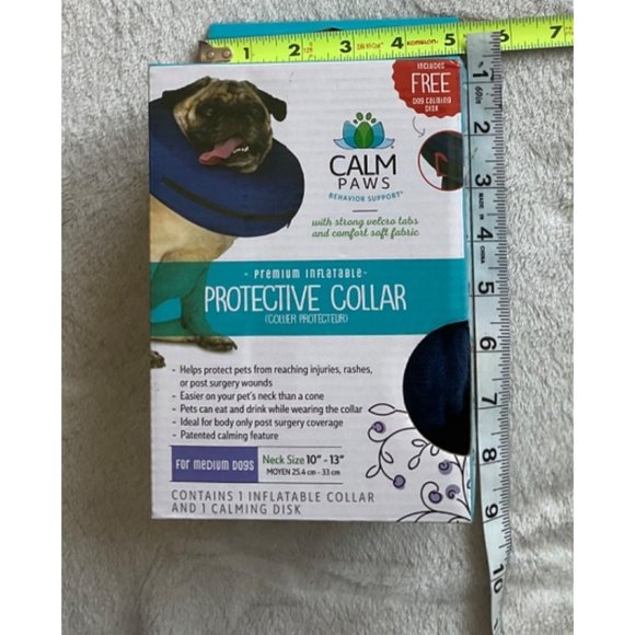 New Calm Paws Premium Inflatable protective collar size Medium - Picture 2 of 7